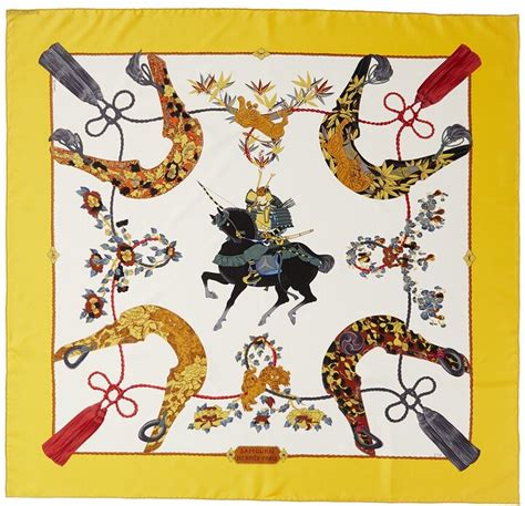 hermes samourai|Hermes Samourai, By Zoe Pauwels Silk Scarf .